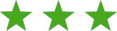 estrellas verdes